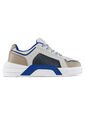 Tenis Urbanos Miro Beige-Azul Los Gomosos Para Niño de Los Gomosos