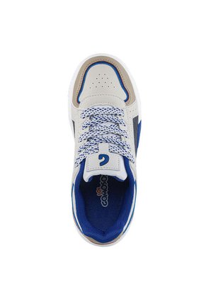 Tenis Urbanos Miro Beige-Azul Los Gomosos Para Niño