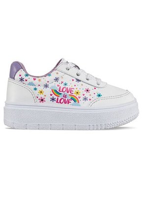 Tenis Faffy Blanco Para Niña Los Gomosos