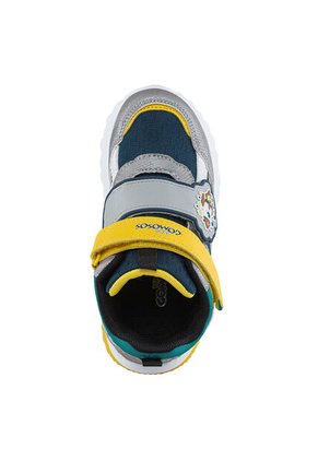 Tenis Con Luces Canez Gris Los Gomosos Para Niño