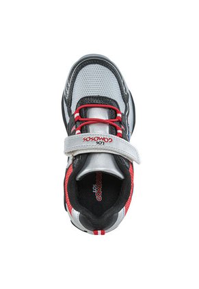 Tenis Patines Luces Morina Rojo Los Gomosos Para Niño