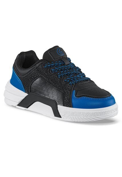 Tenis Urbanos Miro Negro-Azul Los Gomosos Para Niño