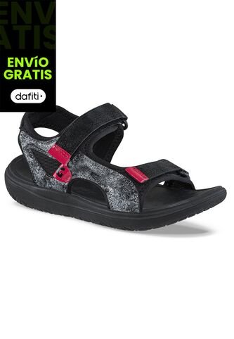 Sandalias Cedit Negro Los Gomosos Para Niño Los Gomosos
