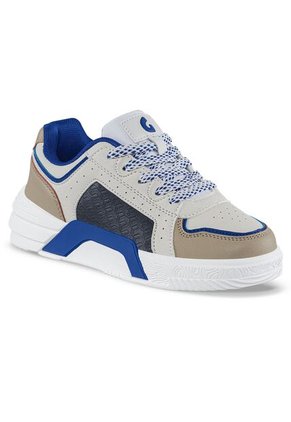 Tenis Urbanos Miro Beige-Azul Los Gomosos Para Niño
