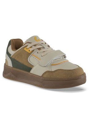 Tenis Casuales Elocar Beige-Café Los Gomosos Para Niño