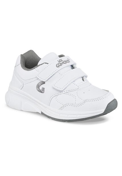 Tenis Escolares Gomyschool V New Blanco Para Niño Y Niña Los Gomosos