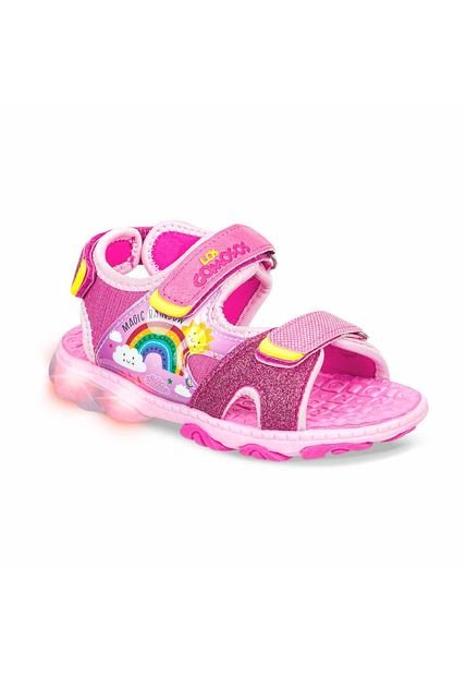 Sandalias Konel Fucsia Para Niña Los Gomosos