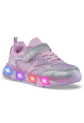 Tenis Luces Lumera Rosa Los Gomosos Para Niña Los Gomosos