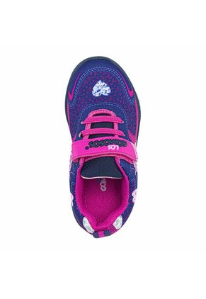 Tenis Con Luces Prinsse Azul Para Niña Los Gomosos