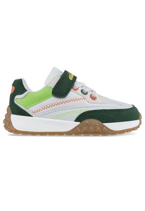 Tenis Skim Blanco-Verde Para Niño Los Gomosos