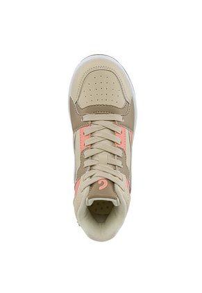 Tenis Urbanos Kuxoj Beige-Coral Los Gomosos Para Niña