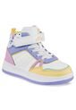 Tenis Reffor Blanco-Lila Para Niña Los Gomosos de Los Gomosos