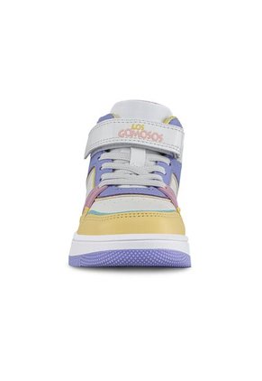 Tenis Reffor Blanco-Lila Para Niña Los Gomosos