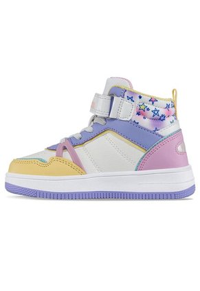 Tenis Reffor Blanco-Lila Para Niña Los Gomosos