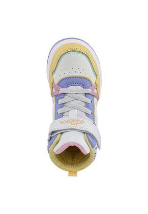 Tenis Reffor Blanco-Lila Para Niña Los Gomosos