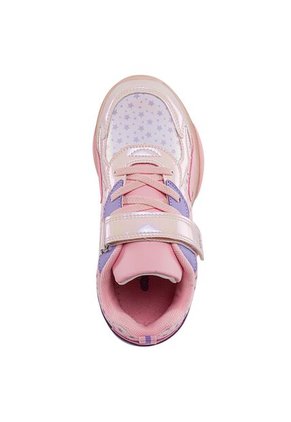 Tenis Patines Luces Grade Rosa Para Niña Los Gomosos