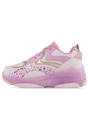 Tenis Patines Luces Lafta Rosa Para Niña Los Gomosos