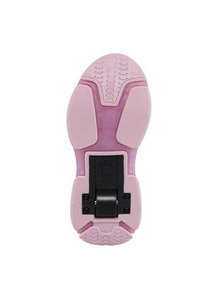 Tenis Patines Luces Lafta Rosa Para Niña Los Gomosos