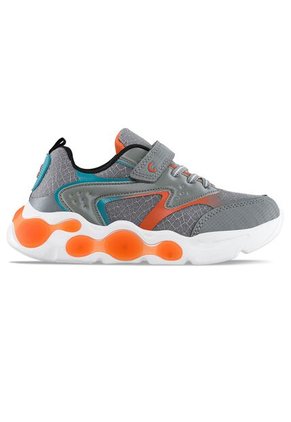 Tenis Luces Pavo Gris Los Gomosos Para Niño