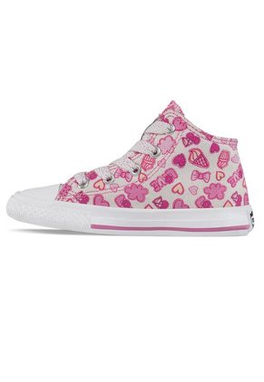 Tenis Beebe Alto Fucsia Para Niña Los Gomosos