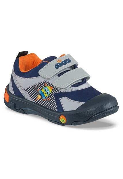 Tenis Casuales Lopey Gris-Azul O Los Gomosos Para Bebé