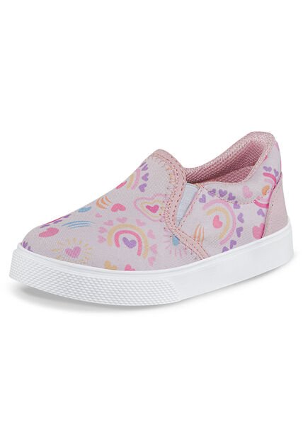 Tenis Casuales Kranis Rosa Los Gomosos Para Niña