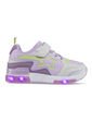 Tenis Luces Gypin Beige-Lila Para Niña Los Gomosos de Los Gomosos