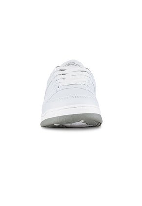Tenis Escolares Boby Cordon New Blanco-Gris Para Niño Y Niña Los Gomosos