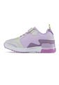 Tenis Luces Gypin Beige-Lila Para Niña Los Gomosos de Los Gomosos