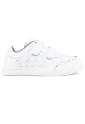 Tenis Escolares Skoly Velcro Blanco Para Niño Y Niña Los Gomosos