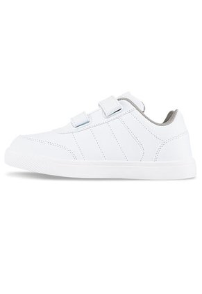 Tenis Escolares Skoly Velcro Blanco Para Niño Y Niña Los Gomosos