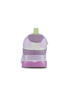 Tenis Luces Gypin Beige-Lila Para Niña Los Gomosos
