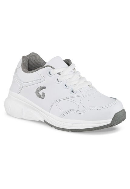 Tenis Escolares Gomyschool C New Blanco Para Niño Y Niña Los Gomosos