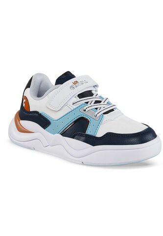 Tenis Casuales Tynar Blanco-Azul O Los Gomosos Para Niño Los Gomosos