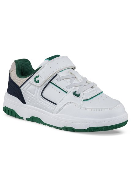 Tenis Urbanos Pifot Blanco-Verde Los Gomosos Para Niño