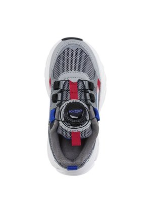 Tenis Urbanos Vadom Gris-Rojo Los Gomosos Para Niño
