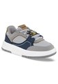 Tenis Urbanos Lidom Gris-Azul O Los Gomosos Para Niño de Los Gomosos