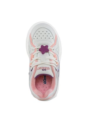 Tenis Urbanos Riboty Beige-Coral Los Gomosos Para Niña