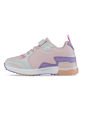 Tenis Luces Gypin Blanco-Rosa Para Niña Los Gomosos de Los Gomosos