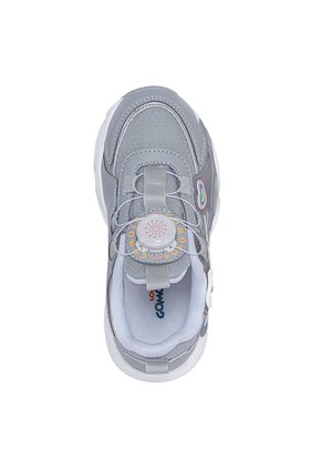 Tenis Con Luces Zadom Gris Los Gomosos Para Niña