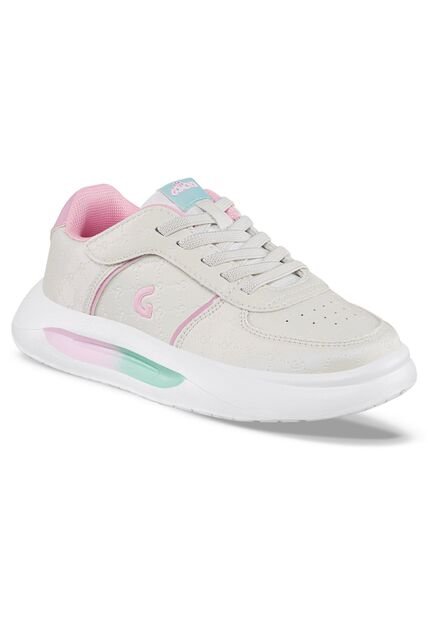 Tenis Urbanos Comarin Blanco-Rosa Los Gomosos Para Niña