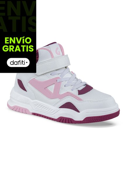 Tenis Urbanos Lemaz Blanco Los Gomosos Para Niña