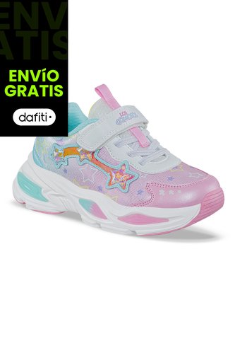 Tenis Urbanos Bezof Rosa-Agua Los Gomosos Para Niña Los Gomosos