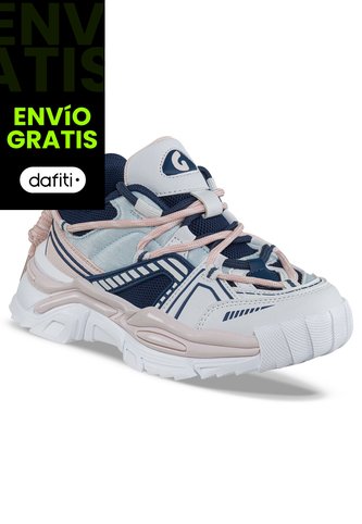 Tenis Urbanos Gadom Azul-Rosa Los Gomosos Para Niña Los Gomosos