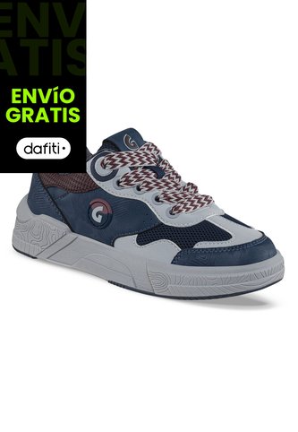 Tenis Urbanos Bruk Azul Osc Los Gomosos Para Niño Los Gomosos