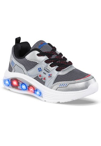 Tenis Con Luces Zorin Gris Para Niño Los Gomosos Los Gomosos