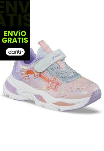 Tenis Urbanos Bezof Coral-Mora Los Gomosos Para Niña Los Gomosos