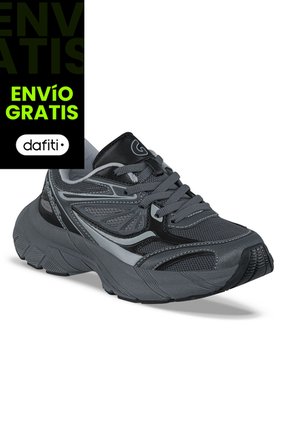 Tenis Urbanos Rubak Gris Osc Los Gomosos Para Niño