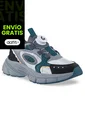 Tenis Urbanos Vepos Gris-Negro Los Gomosos Para Niño de Los Gomosos
