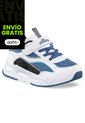 Tenis Urbanos Kimon Blanco-Azul Los Gomosos Para Niño de Los Gomosos
